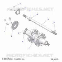 DRIVE TRAIN, JACKSHAFT AND ARBRE DE TRANSMISSION