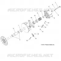 SYSTÈME DE TRANSMISSION, PRIMARY CLUTCH