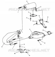 ECHAPPEMENT XLT 0966756 (4933823382C003)
