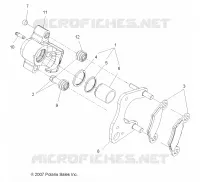 FREIN AVANT CALIPER