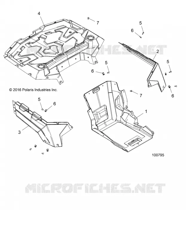 CARROSSERIE ARRIERE BOX AND FENDERS