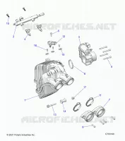 ENGINE, INTAKE AND CORPS DE PAPILON