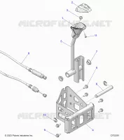 SYSTÃˆME DE TRANSMISSION, GEAR SELECTOR