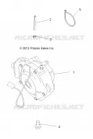 DRIVE TRAIN, FRONT SUPPORT PONT