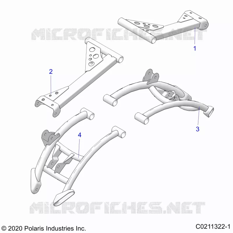 SUSPENSION ARRIERE CONTROL ARMS