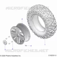 ROUES, FRONT