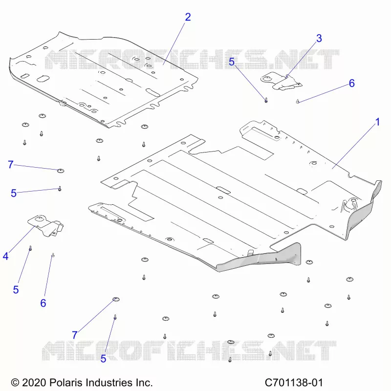 CHASSIS, SKID PLATES