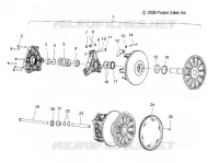 SYSTÈME DE TRANSMISSION, PRIMARY CLUTCH
