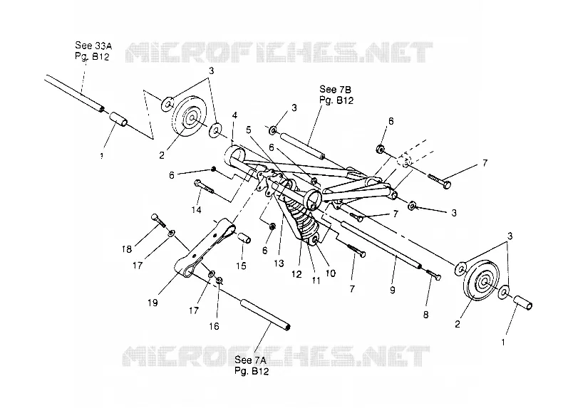BRAS DE SUSPENSION AVANT SPORT 0950443 (4928822882C001)