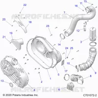 SYSTÃˆME DE TRANSMISSION, CLUTCH COVER AND DUCTING