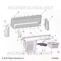 CARROSSERIE ARRIERE CLOSEOFF, AND FENDERS