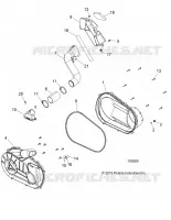 SYSTÈME DE TRANSMISSION, CLUTCH COVER AND DUCTING