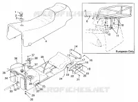 SIEGE ET RESERVOIR XLT TOURING 0963357 and EUROPEAN XLT TOURING E963357 (4931923192A009)