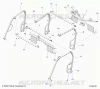 CHASSIS, CAB CADRE