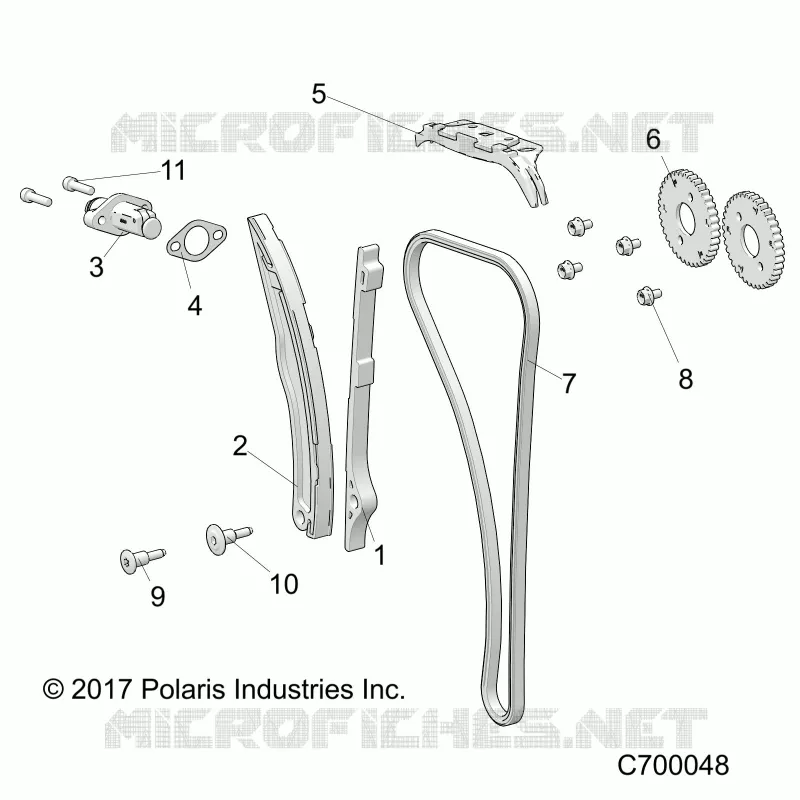 CHAINE DE DISTRIBUTION AND TENSIONER