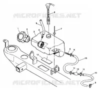 RESERVOIR D'HUILE ASSEMBLY 6X6 250 W938727 (4924092409009A)