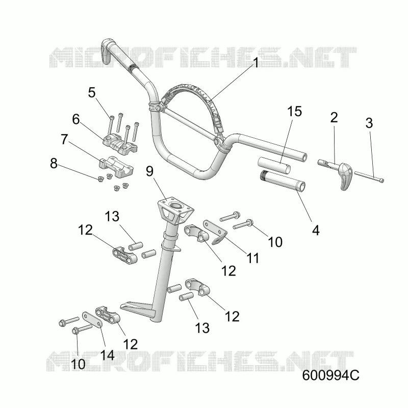 STEERING, FIXATION GUIDON
