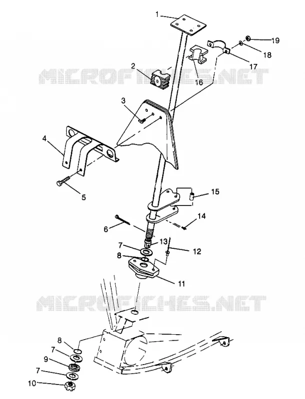 COLONNE DE DIRECTION 6X6 400L