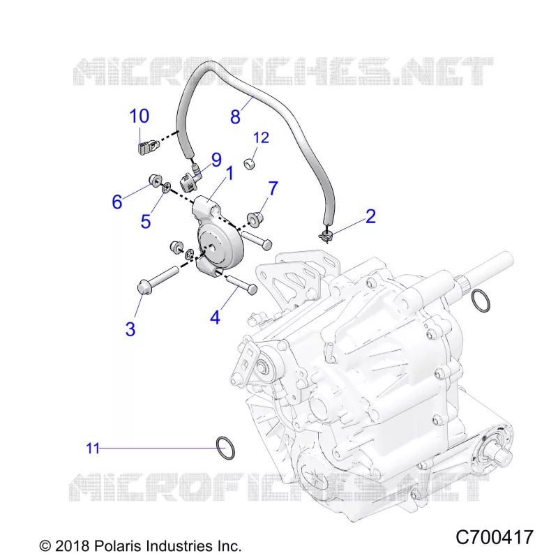 DRIVE TRAIN, MAIN SUPPORT PONT