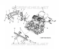 SUPPORT MOTEUR RH AND FRONT