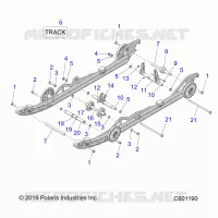 SUSPENSION ARRIERE AND TRACK