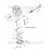 MOTEUR, CARBURATEUR, LOWER