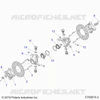 SUSPENSION AVANT HUB