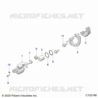 FREIN AVANT CALIPER