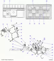 ELECTRICITE, WIRE HARNESS, CHASSIS 