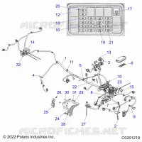 ELECTRICITE, MAIN WIRE HARNESS