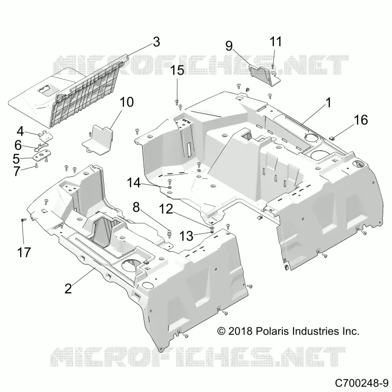 CARROSSERIE ARRIERE RACK