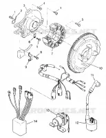 STATOR ASSEMBLY SWEDISH 4x4 400L S948140 (4926912691D006)