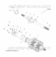SYSTÈME DE TRANSMISSION, JACKSHAFT AND ARBRE DE TRANSMISSION