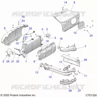 ENGINE, ECHAPPEMENT