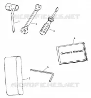 OUTILS HURRICANE B974473 and Intl. HURRICANE I974473 (4941044104B012)