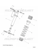 SUSPENSION AVANT SHOCK MOUNTING