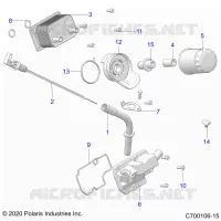 ENGINE, JAUGE ET FILTRE A HUILE