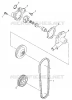 POMPE A EAU 500 RMK 0982964 and EUROPEAN 500 RMK E982964 (4942634263C011)