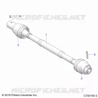 SYSTÃˆME DE TRANSMISSION, FRONT PROP SHAFT