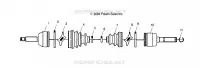 ARBRE DE TRANSMISSION, FRONT
