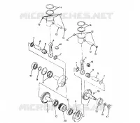 PISTON ET VILEBREQUIN  TRAIL (4921272127041A)