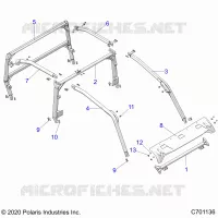 CHASSIS, CAB CADRE
