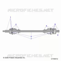 SYSTÃˆME DE TRANSMISSION, FRONT HALF SHAFT