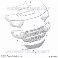 CAPOT AND FRONT FASCIA