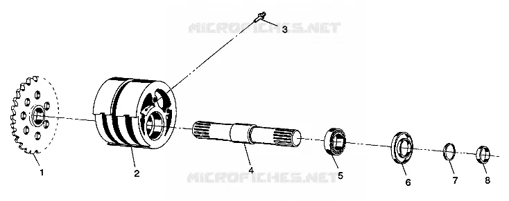 TENDEUR AVANT 6X6 350L W938739 (4924062406013A)
