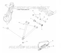 SUSPENSION, A-ARM and SUPPORT MOUNTING