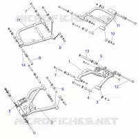 SUSPENSION ARRIERE CONTROL ARMS