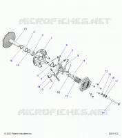 SYSTÃˆME DE TRANSMISSION, PRIMARY CLUTCH