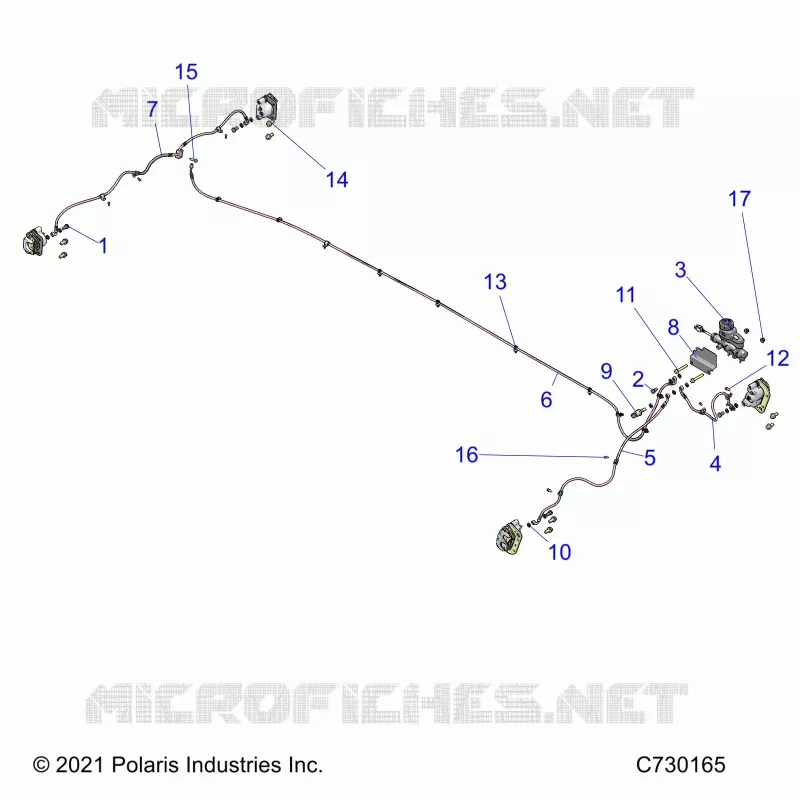 BRAKES, BRAKE LINES AND MAITRE CYLINDRE