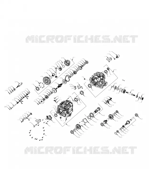 DRIVE TRAIN, PONT PRINCIPAL INTERNALS